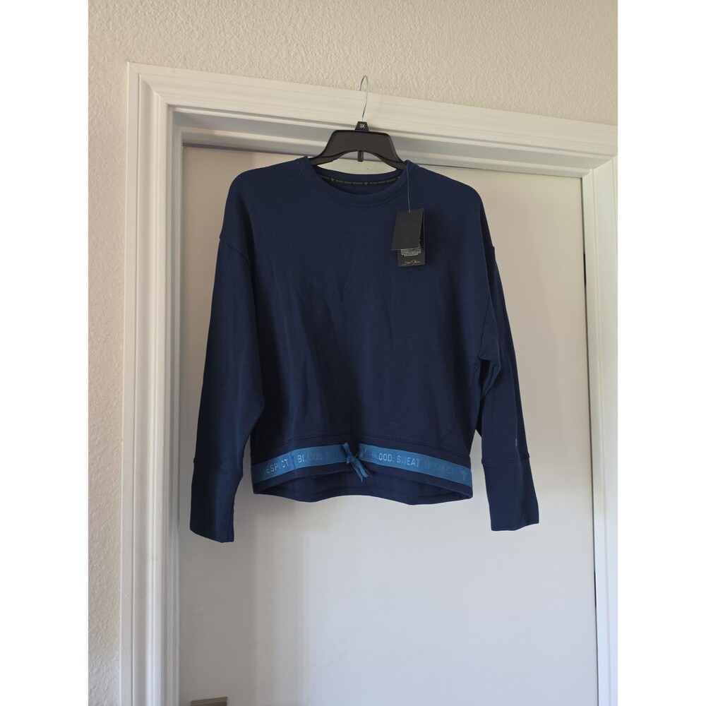Under Armour Women's Project Rock Charged Fleece Crewneck Sweatshirt Sz M